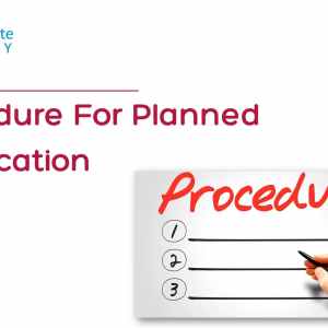 Procedure for Planned Modification