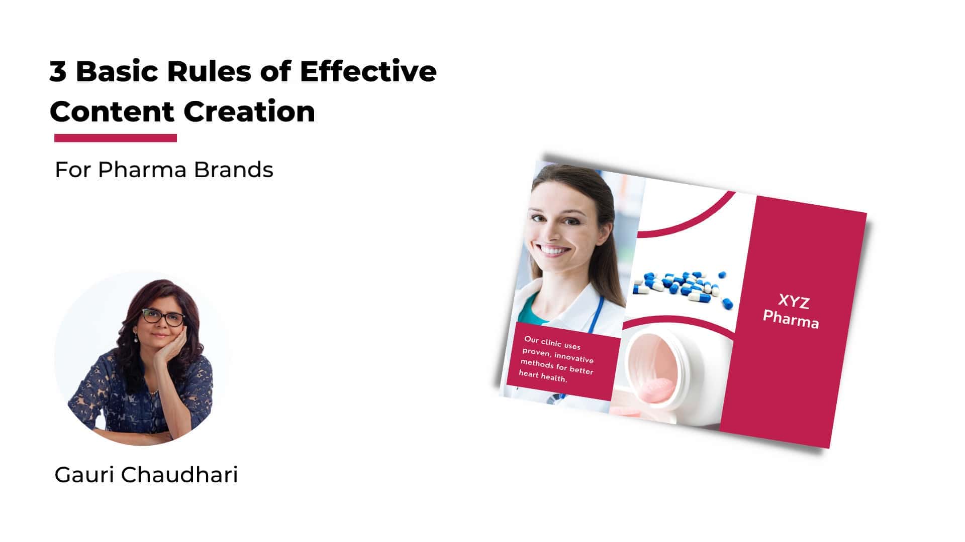 3 Basic Rules of Effective Content Creation For Pharma Brands