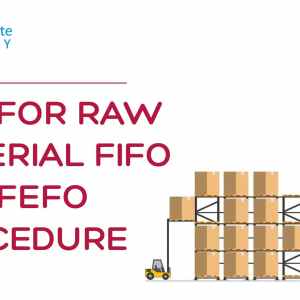 SOP FOR RAW MATERIAL FIFO AND FEFO PROCEDURE