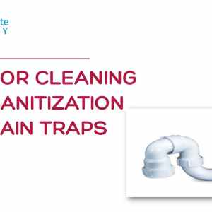 SOP for Cleaning and Sanitization of Drain Traps