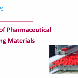 Testing of Pharmaceutical Packaging Materials