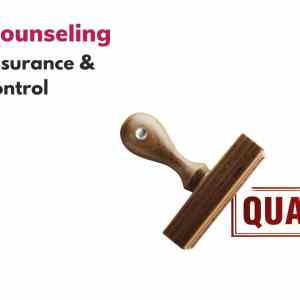Career Counseling - Quality Assurance & Quality Control