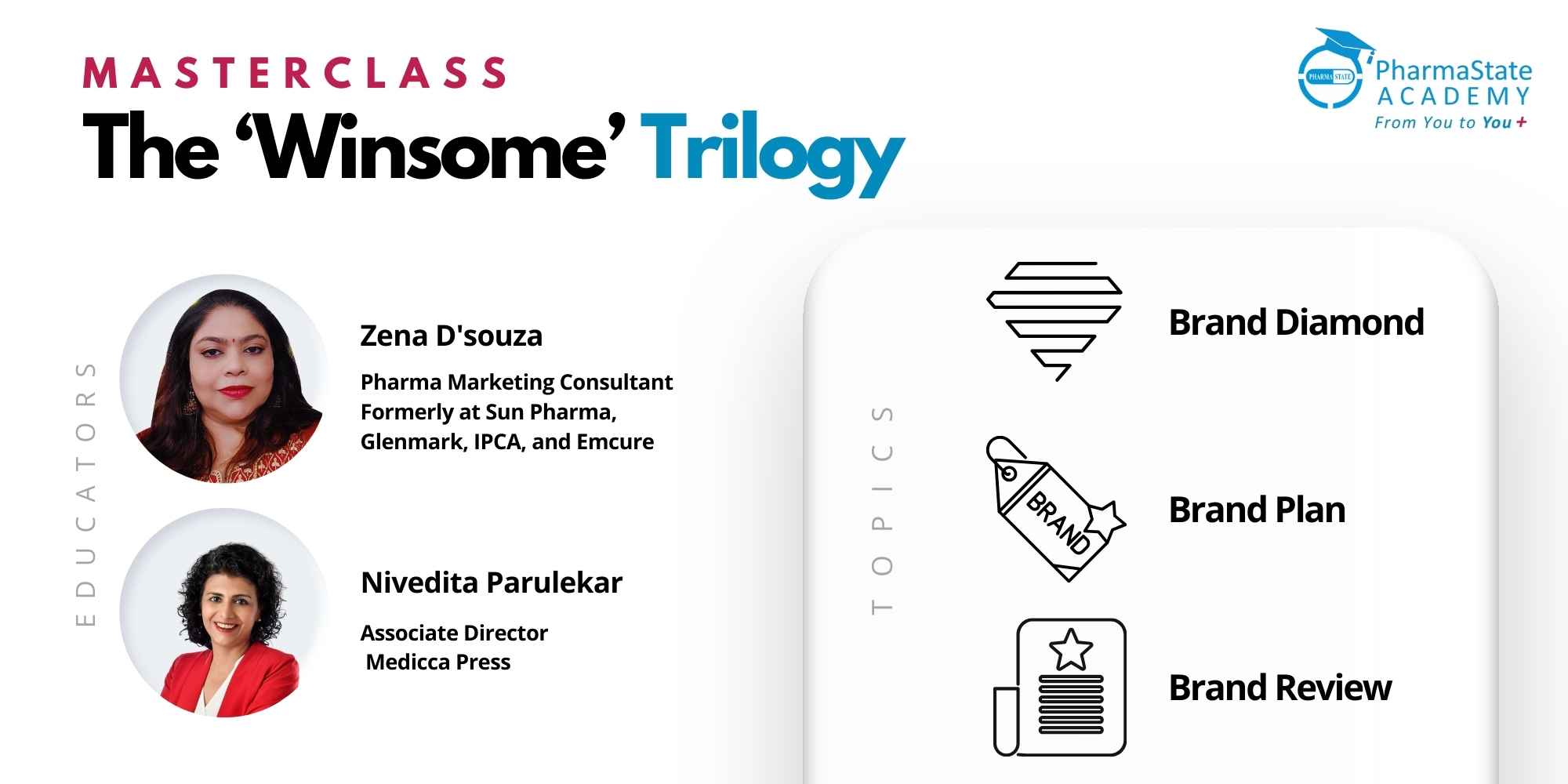 Masterclass: The Winsome Trilogy - 'Brand Diamond, Brand Plan, Brand Review'