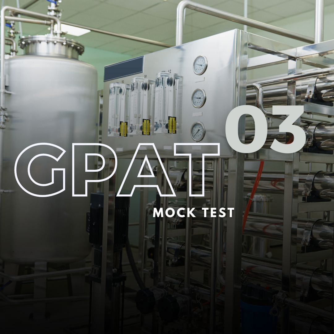 Pharmaceutical Engineering Mock Test 3