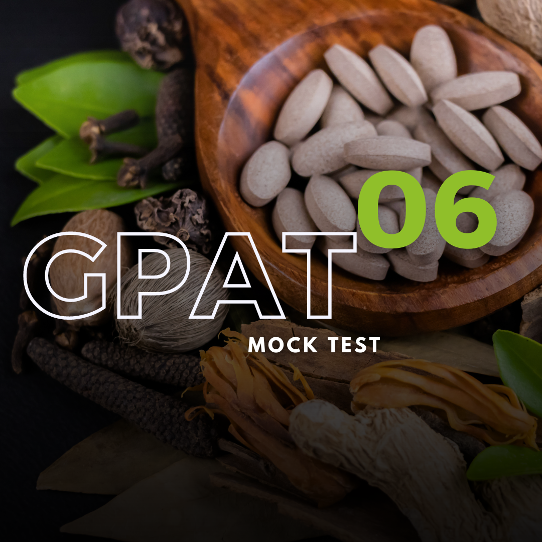 Pharmacognosy gpat 6