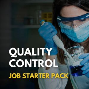 Quality Control Job Starter Package for Pharma Industry