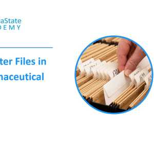 Drug Master Files in the Pharmaceutical Industry